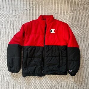 Champion Stadium Colorblock Puffer Jacket - Men’s Size Medium